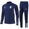 Italien Quarter Zip Navy Version Sweatshirt Dragt 2023-24